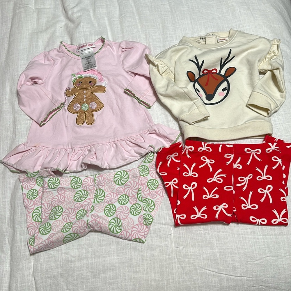 Christmas girl bundle 2 sets
